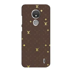Чехлы Луи Витон для Nokia C21 (AlphaPrint - LOUIS VUITTON) (дизайн Луи Витон)