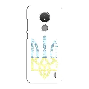 Чохол з принтом «Герб з букв» для Nokia C21