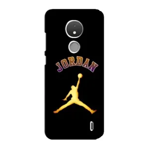 Чехлы для Nokia C21 - с картинкой JORDAN (AlphaPrint) (Jordan Gold)