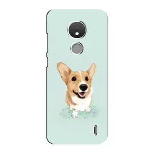 Чехлы с собаками для Nokia C21 (VPrint) (Корги)