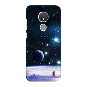 Космические Чехлы для Нокиа С21 (VPrint) (Космический вид)