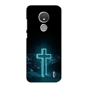 Чехол для Nokia C21 (AlphaPrint) - (Христианские)