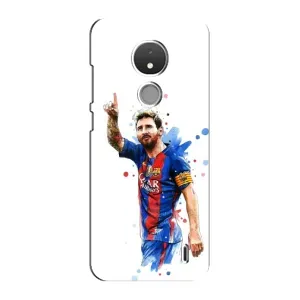 Чехлы Месси для Nokia C21 (AlphaPrint) (Лео Месси)