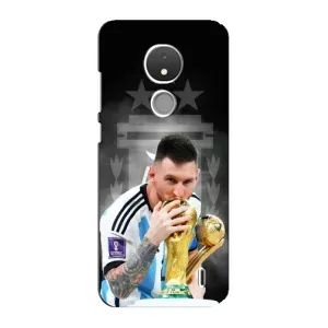 Чехлы для Nokia C21 (Leo чемпион) (AlphaPrint) (Месси Чемпион)