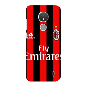 Чехлы для Nokia C21 (VPrint) - Футбольные клубы (Milan)