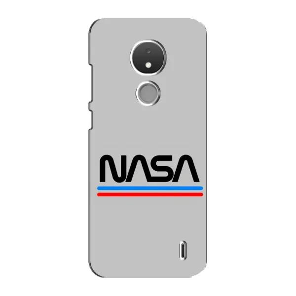 Чохол з принтом «NASA» для Nokia C21 Чохол з принтом «NASA» для Nokia C21