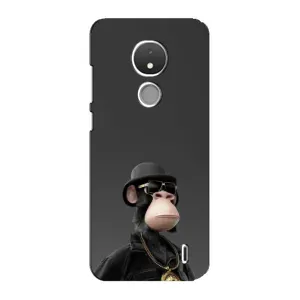 Чехлы с Обезьянами NFT для Nokia C21 (AlphaPrint) (Обезьяна NFT)
