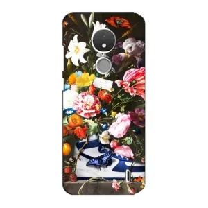 Чехол для Nokia C21 - с принтом Найк (AlphaPrint) (Стиль Найк)