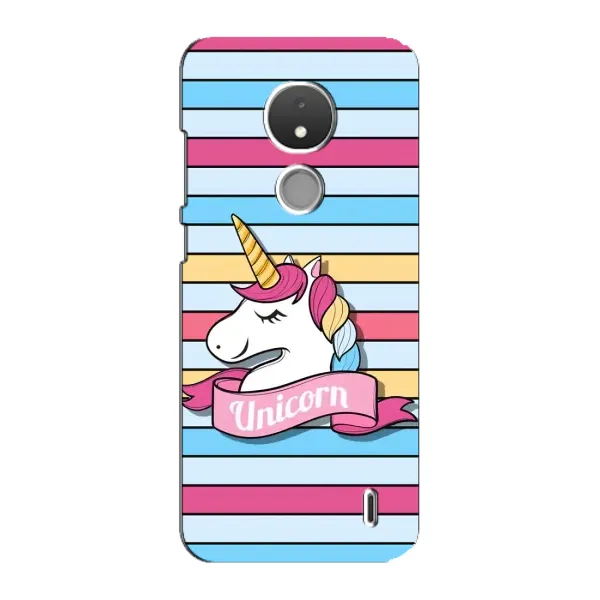 Чохол з принтом «Unicorn» для Nokia C21 Чохол з принтом «Unicorn» для Nokia C21