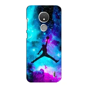 Чехлы для Nokia C21 - с картинкой JORDAN (AlphaPrint) (Яркий Джордан)