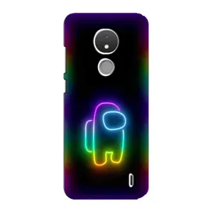 Чехол с принтом «Яркий скин» для Nokia C21