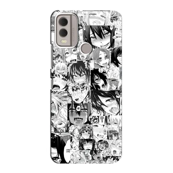 Чехол с принтом «Ahegao manga» для Nokia C22