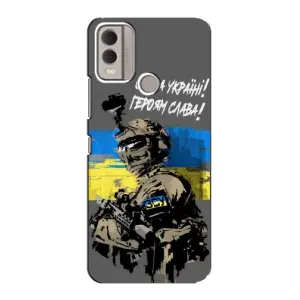 Чехлы с картинкой ЗСУ для Nokia C22 (AlphaPrint) (Героям Слава)