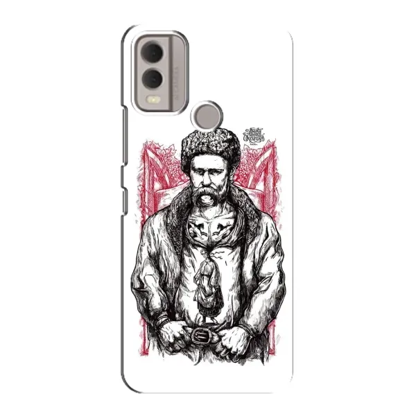 Чехол с принтом «Козак Шевченко» для Nokia C22 Чехол с принтом «Козак Шевченко» для Nokia C22