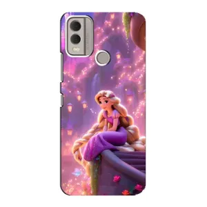 Чехол с принтом «Рапунцель в замке» для Nokia C22