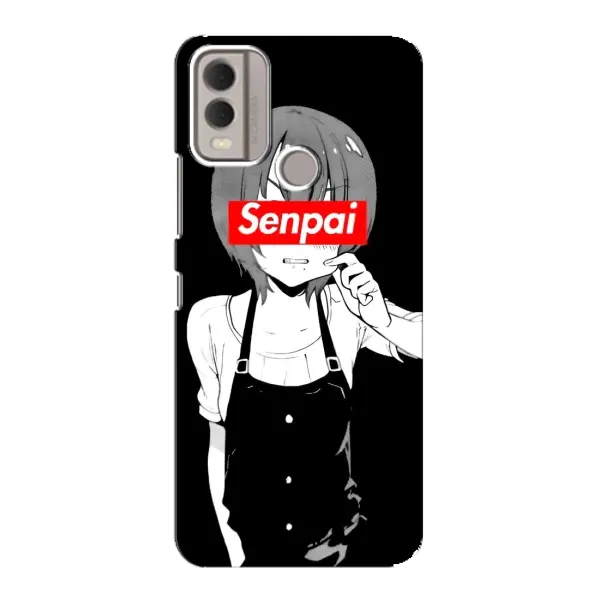 Чехол с принтом «Senpai» для Nokia C22
