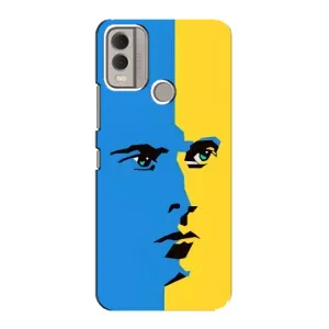 Украинские Чехлы для Nokia C22 с картинкой УПА (AlphaPrint) (Степан Бандера)