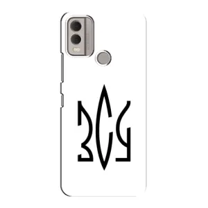 Чехлы для Nokia C22 Укр. Символика (AlphaPrint) (ЗСУ герб)