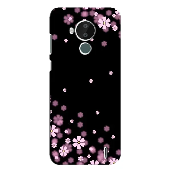 Чехол с принтом «Цветочки маленькие» для Nokia C30