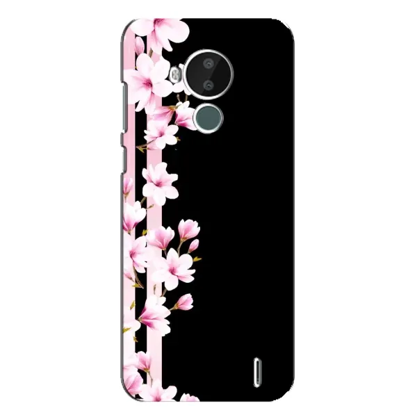 Чехол с принтом «Цветочки» для Nokia C30