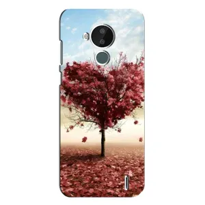 Чехлы для любимой на Нокіа C30 (VPrint) (Дерево серце)