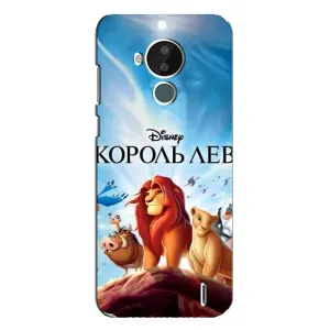 Чехол с принтом «Постер Король Лев» для Nokia C30