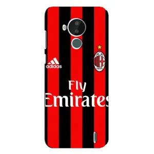 Чохли для Nokia C30 (VPrint) - Футбольні клуби (Milan)