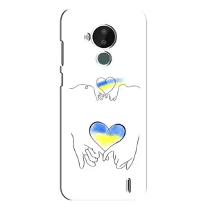 Чехол для Патриота Украины Nokia C30 - (AlphaPrint) (Мир Украине)