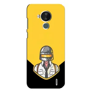 Чехол с принтом «Пабг в шлеме» для Nokia C30