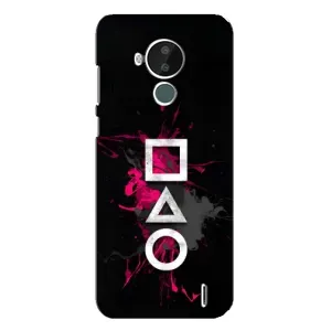 Чохол з принтом «Символи Гра кальмара» для Nokia C30