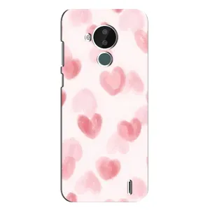 Чехол с розовым рисунком для Nokia C30