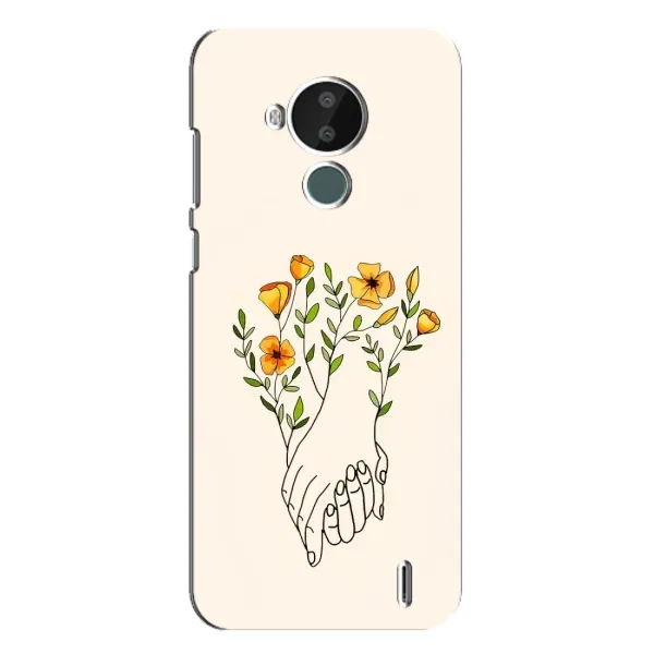 Чохол з принтом «Руки любві» для Nokia C30