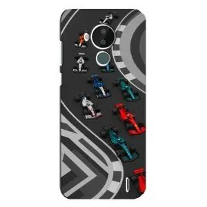 Чехол с принтом «Трасса Ф1» для Nokia C30