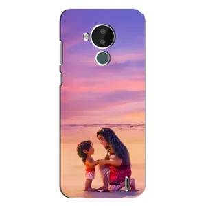 Чехол с принтом «Маленькая Ваяна» для Nokia C30