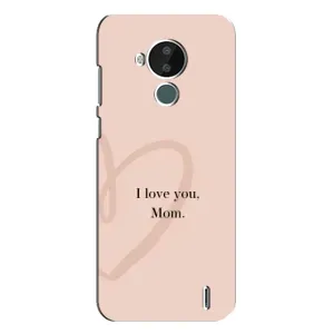 Чехол с принтом «Сердце маме» для Nokia C30