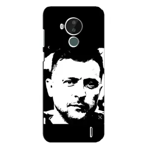 Чехол для Nokia C30 (AlphaPrint - с принтом Зеленского)