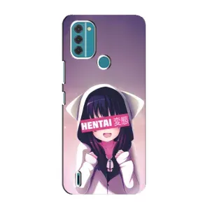 Чехол с принтом «Hentai chan» для Nokia C31
