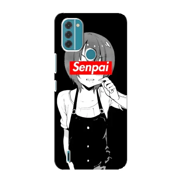 Чехол с принтом «Senpai» для Nokia C31