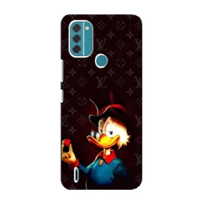 Чехли для Nokia C31 - Скрудж МакДак Louis Vuitton (PREMIUMPrint) (Скрудж з ботліантом)