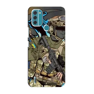 Чехлы с картинкой ЗСУ для Nokia C31 (AlphaPrint)