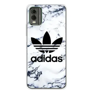 Чохол з принтом «Адідас на мраморі» для Nokia C32