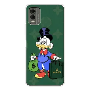 Чехли для Nokia C32 - Скрудж МакДак Louis Vuitton (PREMIUMPrint) (Богата Утка)
