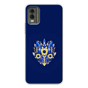 Чехлы для Nokia C32 Укр. Символика (AlphaPrint)
