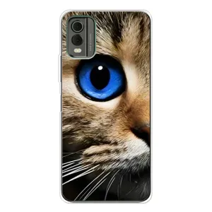 Чехлы с Котиками для Nokia C32 (VPrint)