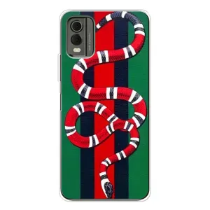 Чехол с принтом «Gucci змия» для Nokia C32