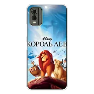 Чохол з принтом «Постер Король Лев» для Nokia C32
