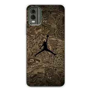 Чехлы для Nokia C32 - с картинкой JORDAN (AlphaPrint)