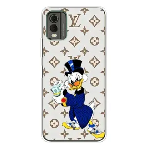 Чехли для Nokia C32 - Скрудж МакДак Louis Vuitton (PREMIUMPrint) (Макдак на стилі)