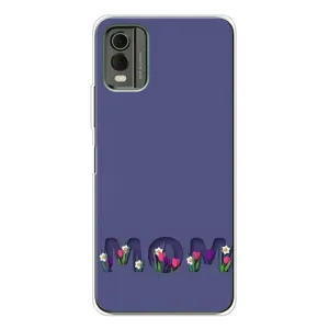 Чехол с принтом «Мама в цветах» для Nokia C32