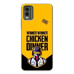 Чехол с принтом «Pubg шлем» для Nokia C32